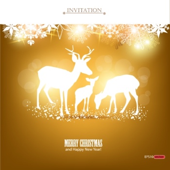Christmas New Year Templates & Design Elements #4, 50xEPS