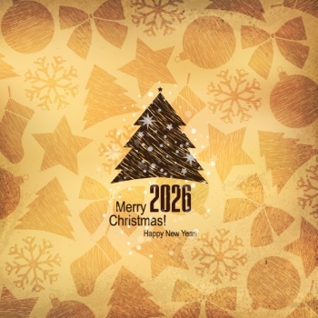 Christmas New Year Templates & Design Elements #4, 50xEPS