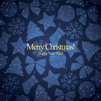 Christmas New Year Templates & Design Elements #4, 50xEPS