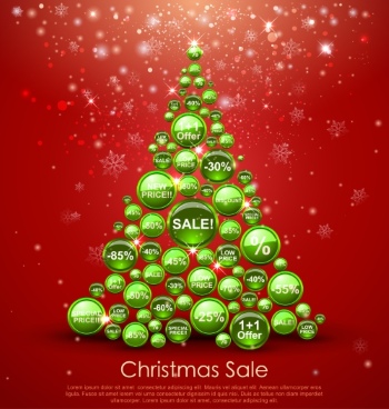 Christmas New Year Templates & Design Elements #4, 50xEPS