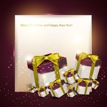 Christmas New Year Templates & Design Elements #5, 50xEPS