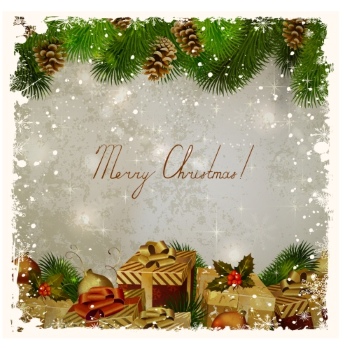 Christmas New Year Templates & Design Elements #5, 50xEPS