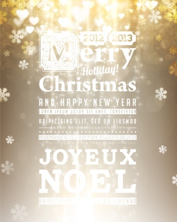 Christmas New Year Templates & Design Elements #5, 50xEPS