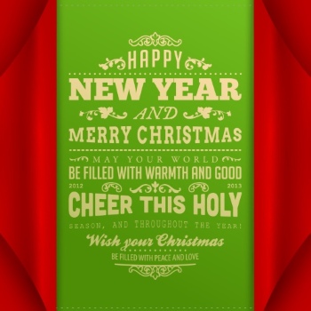 Christmas New Year Templates & Design Elements #5, 50xEPS
