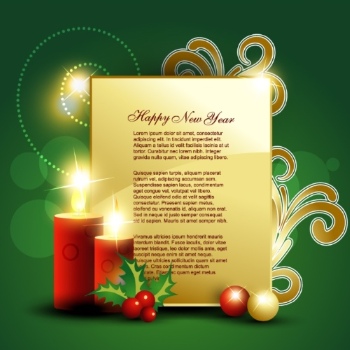 Christmas New Year Templates & Design Elements #5, 50xEPS