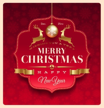 Christmas New Year Templates & Design Elements #6, 50xEPS