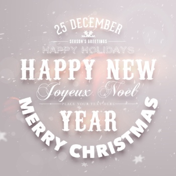 Christmas New Year Templates & Design Elements #6, 50xEPS