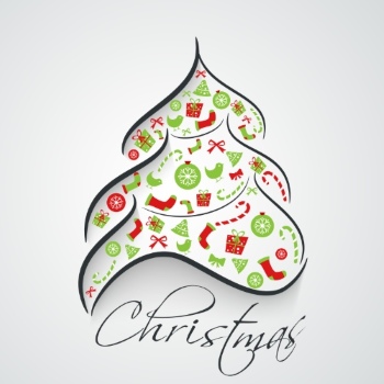 Christmas New Year Templates & Design Elements #6, 50xEPS