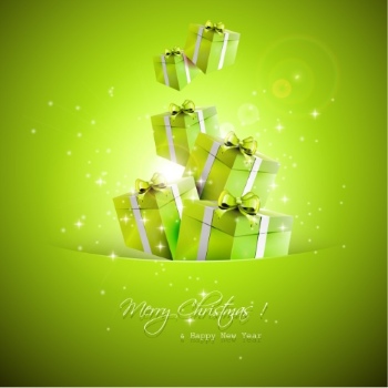 Christmas New Year Templates & Design Elements #7, 50xEPS