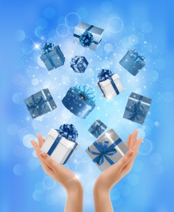 Christmas New Year Templates & Design Elements #7, 50xEPS