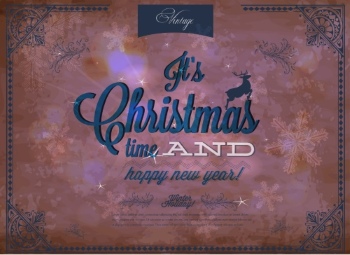 Christmas New Year Templates & Design Elements #7, 50xEPS