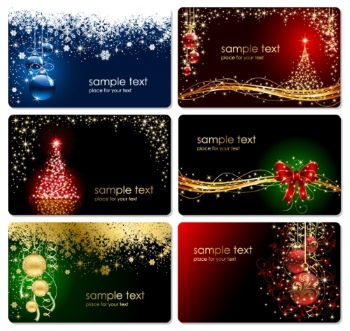 Christmas New Year Templates & Design Elements #8, 50xEPS