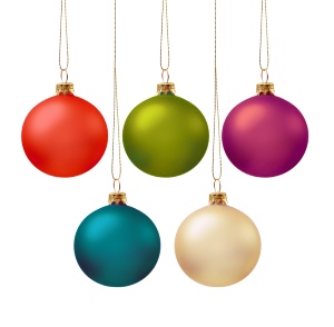 New Year Christmas Ornaments & Backgrounds 60xJPG