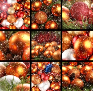 New Year Christmas Ornaments & Backgrounds 60xJPG