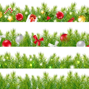New Year Christmas Ornaments & Backgrounds 60xJPG