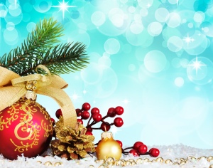 New Year Christmas Ornaments & Backgrounds 60xJPG