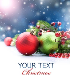New Year Christmas Ornaments & Backgrounds 60xJPG