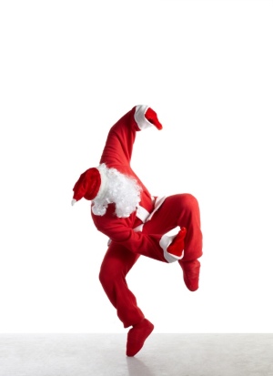 Santa in Action 23xJPG