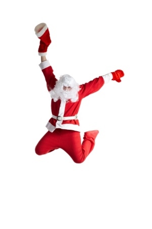 Santa in Action 23xJPG