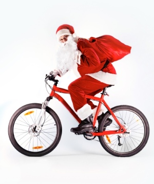 Santa in Action 23xJPG