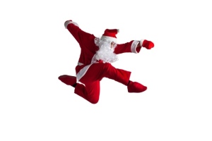 Santa in Action 23xJPG