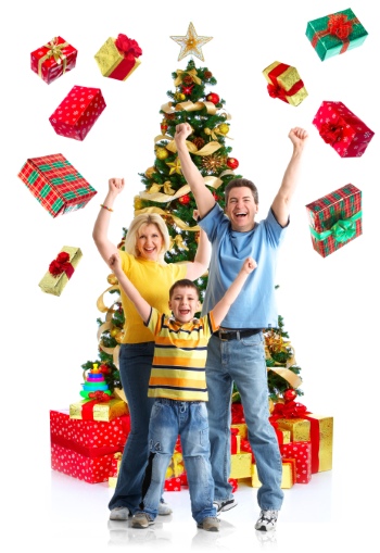 Santa Kids & Christmas Family 55xJPG