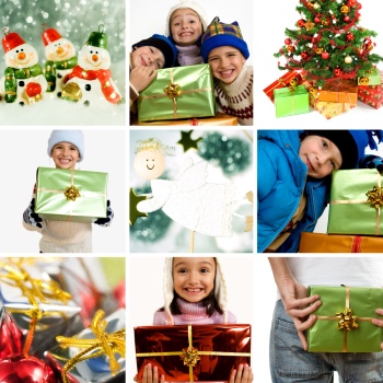 Santa Kids & Christmas Family 55xJPG