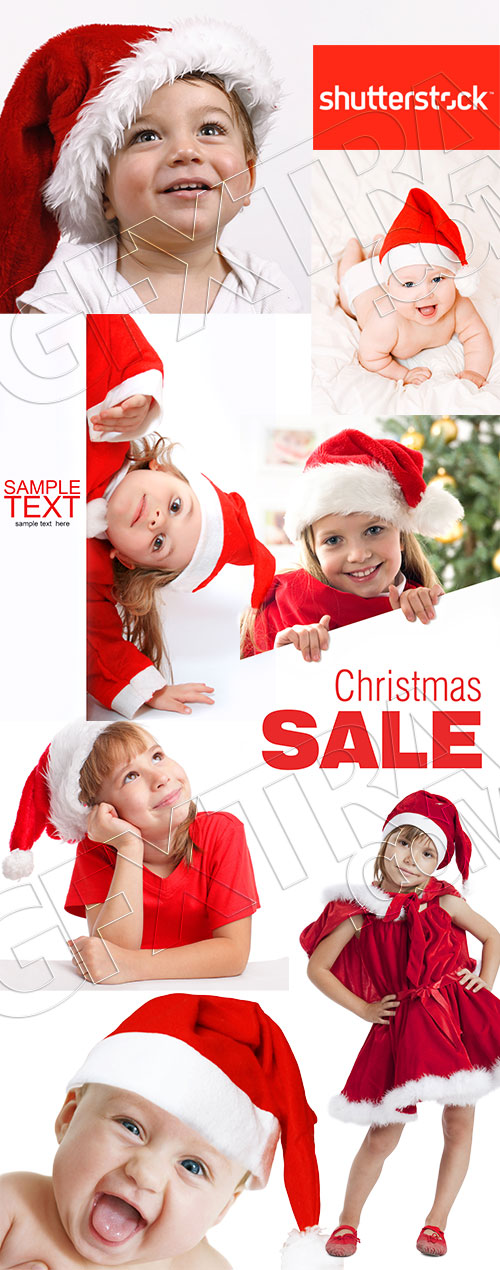 Santa Kids & Christmas Family 55xJPG