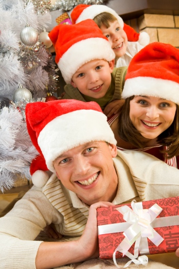 Santa Kids & Christmas Family 55xJPG