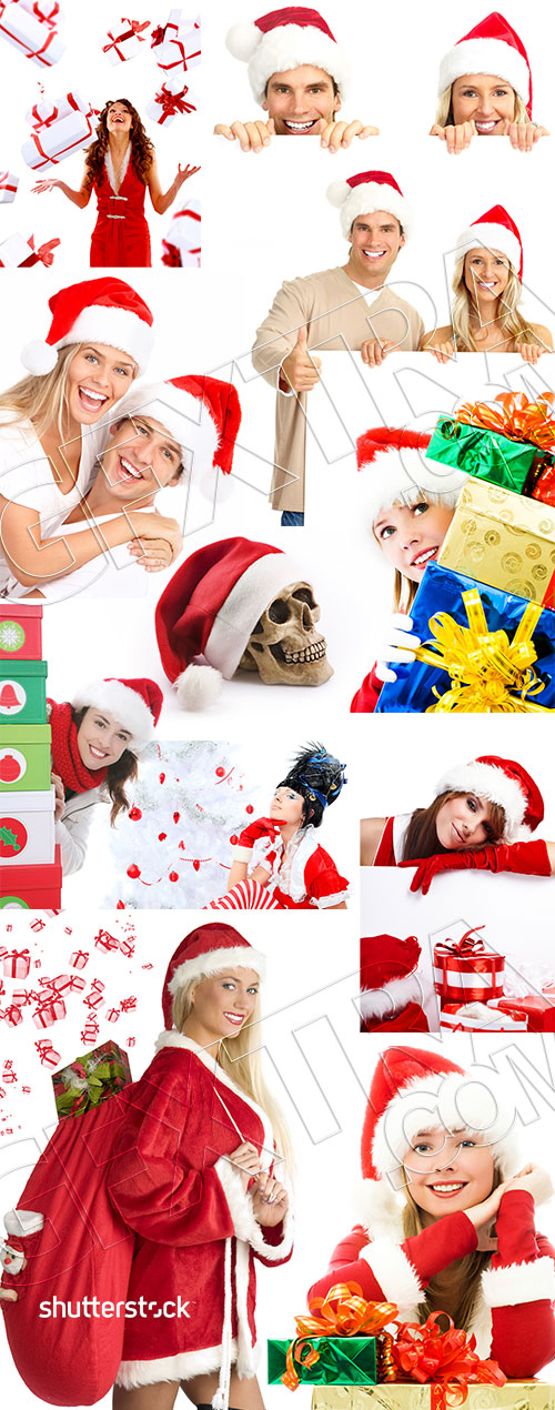 Santa People & Shopping 31xJPG