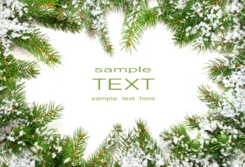 Christmas Ornamental Elements on White Backgrounds 72xJPG