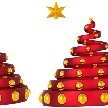 Christmas Ornamental Elements on White Backgrounds 72xJPG