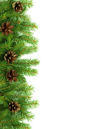 Christmas Ornamental Elements on White Backgrounds 72xJPG