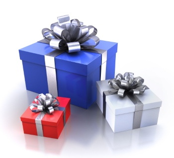 Christmas Ornamental Elements on White Backgrounds 72xJPG