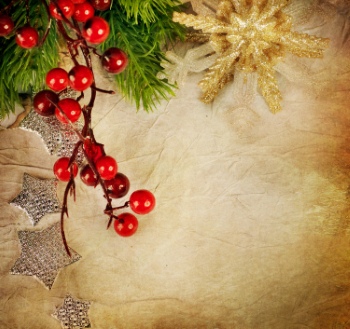 Vintage Christmas Greeting Backgrounds 22xJPG