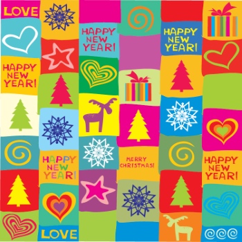 Christmas Templates & Backgrounds #1, 52xEPS