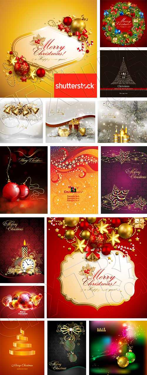 Christmas Templates & Backgrounds #3, 53xEPS