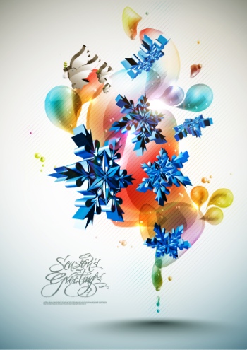 Christmas Templates & Backgrounds #3, 53xEPS