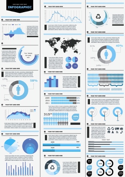 Infographic Elements Set 35xEPS