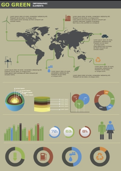 Infographic Elements Set 35xEPS