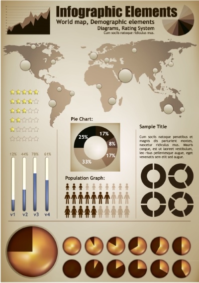 Infographic Elements Set 35xEPS