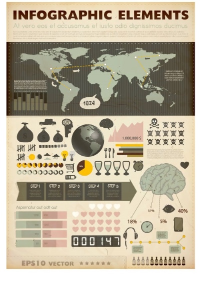 Infographic Elements Set 35xEPS