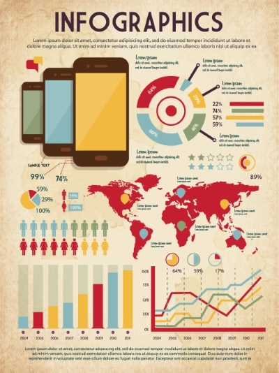Infographic Elements Set 35xEPS