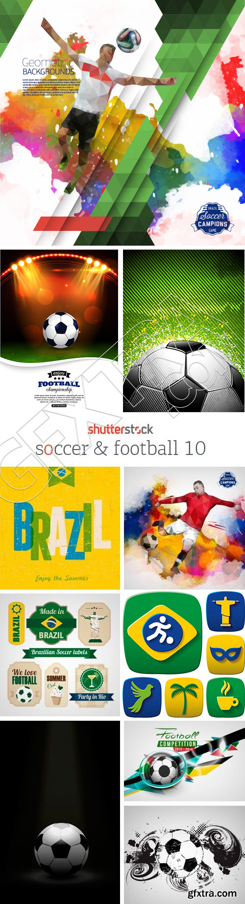 Soccer & Football #10, 25xEPS