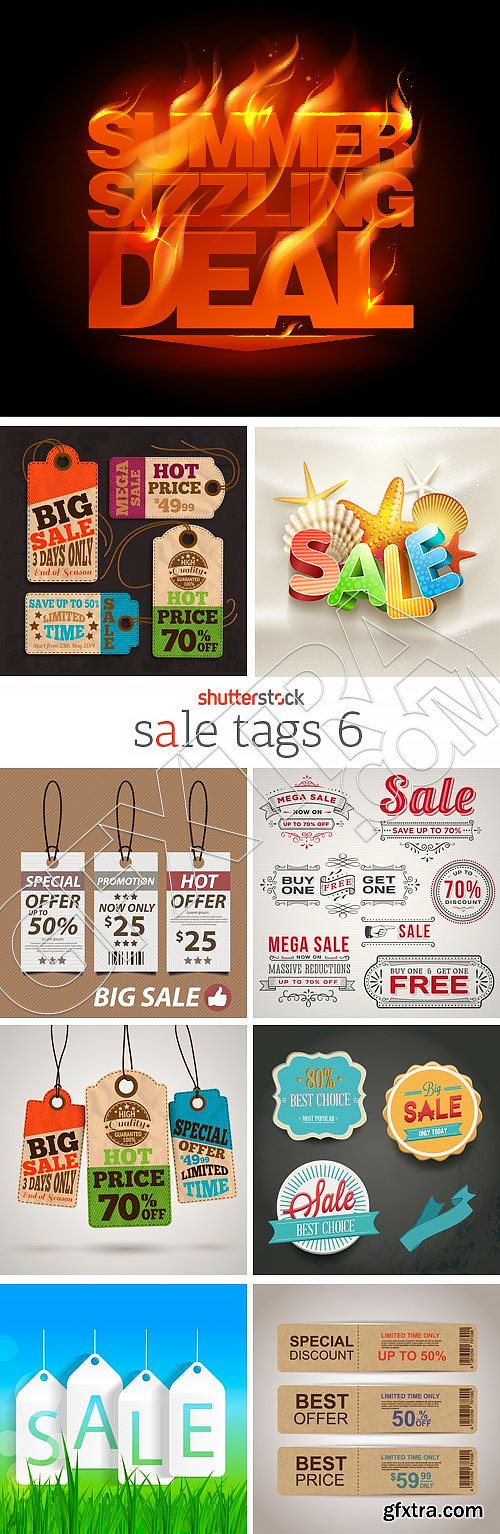 Sale Tags #6, 25xEPS