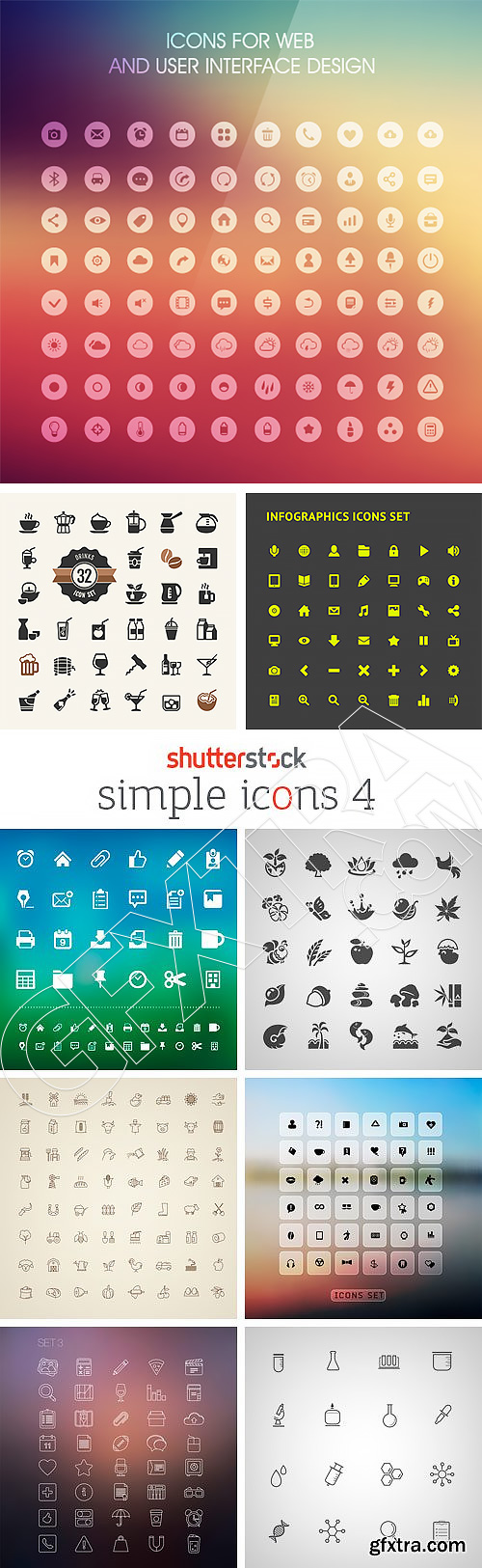 Simple Icons #4, 25xEPS