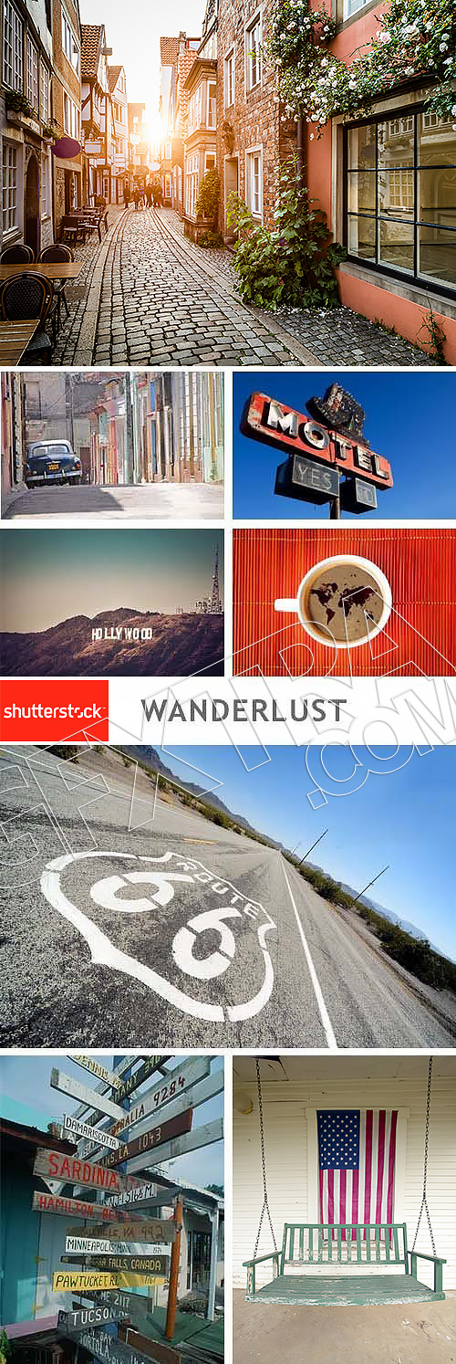 Wanderlust #1, 25xJPG