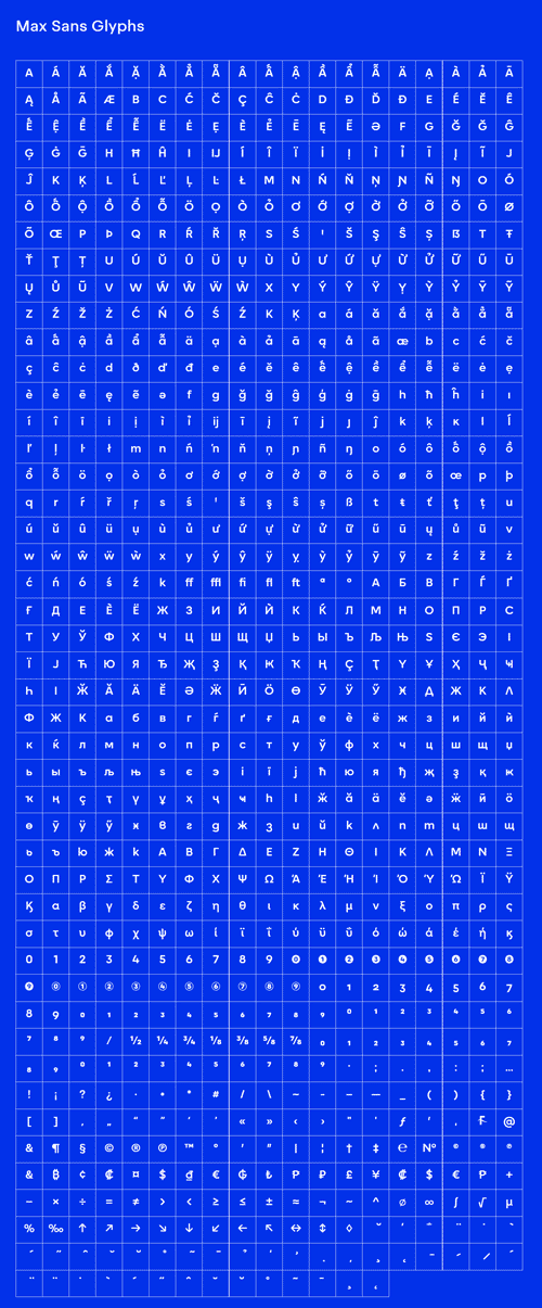 Max Sans - 10 Styles Font Family for Warner Media NEW! Max Sans - 10 Styles Font Family for Warner Media NEW!