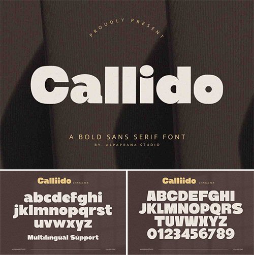 Callido - Sans Serif Font 291498514 Callido - Sans Serif Font 291498514