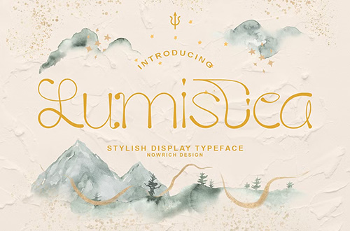 Lumistica Script Display Typeface 92508135 Lumistica Script Display Typeface 92508135
